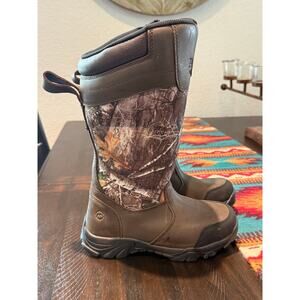 Magellan Outdoors Snake Shield Youth 5D Waterproof Camo Hunting Boots